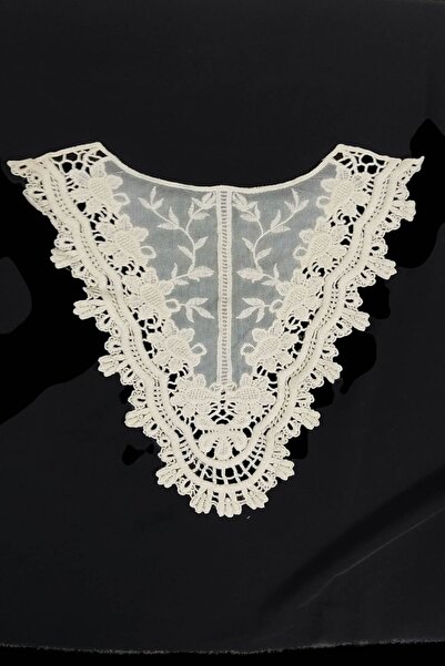 DUAYEN Güpür pamuk yaka ihtişam desen 1 adet