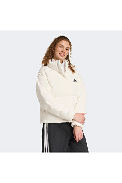 adidas Helionic Relaxed Kadın Beyaz Ceket