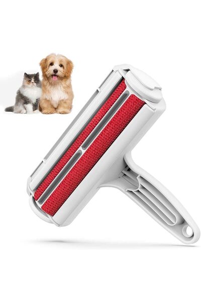 Zet Reusable Pet Hair Removal Roller with Self-Cleaning Base +ZET Gift