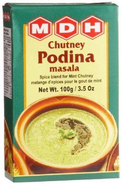 MDH Chutney Podina Masala (Condiment pentru sos de mentă) 100g