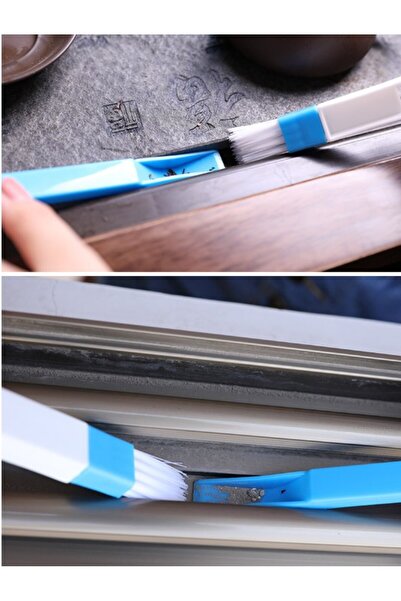 Go İthalat Keyboard and Window Groove Cleaning Brush with Mini Shovel (5273)