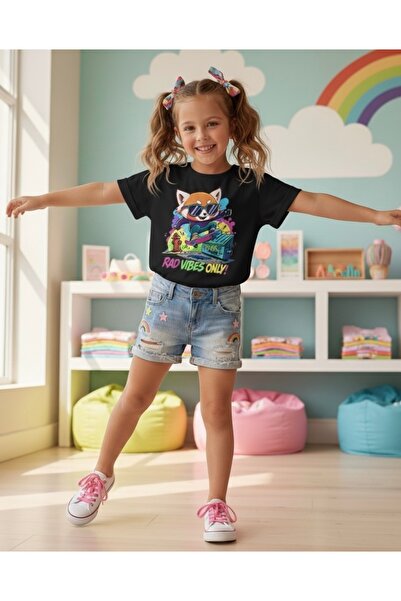 Tiny and Co تي شيرت للأطفال من RAD VIBES B مطبوع