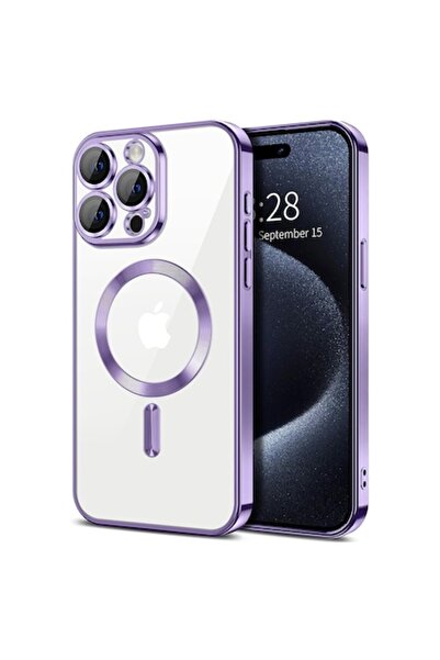 Gekko Mobile Силиконов калъф GEKKO MagCase за iPhone 15 Pro Max - прозрачен с...