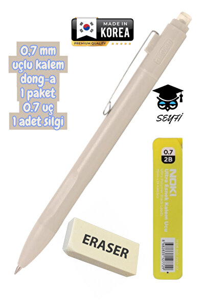 SEYFİKİRTASİYE 0.7 mm tip pen 1 pack 0.7 tip 1 eraser