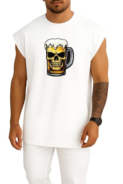 Bahriyeli Collection قصة فضفاضة فومي سكل بير جست مطبوع أتليت