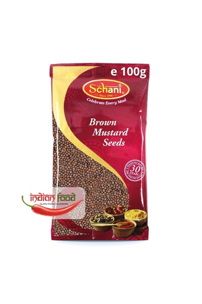 Schani Semințe de muștar brun (Semințe de muștar brun) 100g
