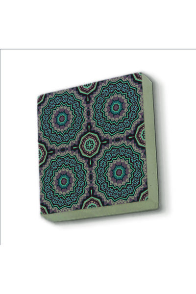 Souvenest Mandala Printed Natural Stone Magnetkd-092