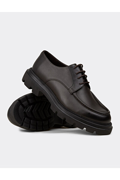 Deery Men's Khaki Color Genuine Leather Casual Shoes