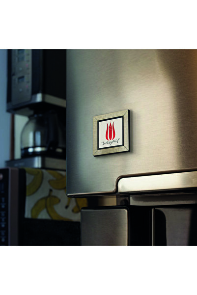 Souvenest Istanbul Tulip Galata Tower Printed MDF Magnetkrt-056 Refrigerator Ornament