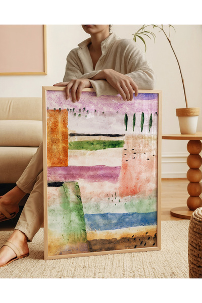 ARTHOUSECOLLECTIVE Paul Klee Poster - Painting Dimensions Unframed Poster