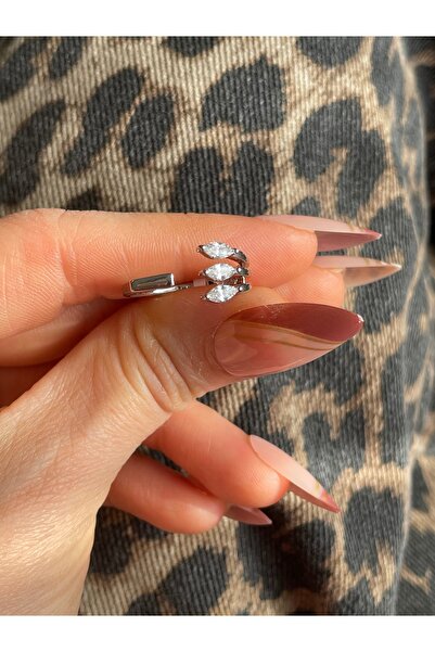 XUPING JEWELRY VIP Taşlı Ayarlanabilir Silver Yüzük