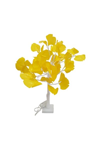 selling depot Brad de Crăciun decorativ, frunze, galben -