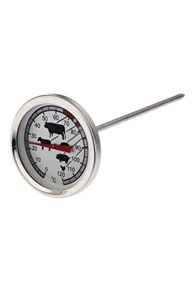 OEM Analog food thermometer for meat, metallic probe, 0 - 120 °C