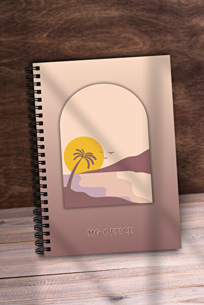 MG Office Dictando Notebook A5 Spiral 80 sheets | Lined Notebooks Ruled sheets 80g/sqm