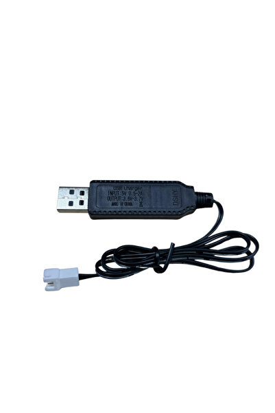 Skygo 3.7V Li-Ion Sm-2P Soket Oyuncak Bataryası Usb Şarj Kablosu