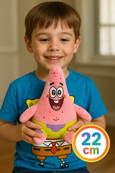 TOYFEST Yumuşacık Patrick Pelüş Oyuncak SpongeBob Kare Pantolon Çocuklar İçin...