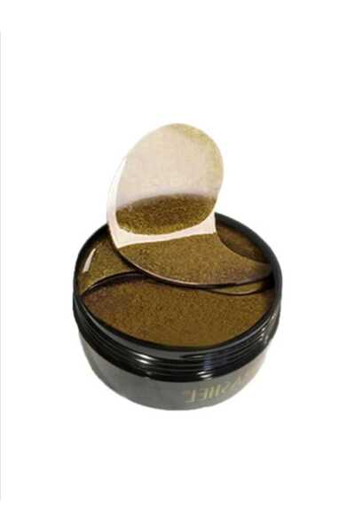 DR.RASHEL Hydrogel eye mask with black pearl and gold extract, 60 pieces, brown