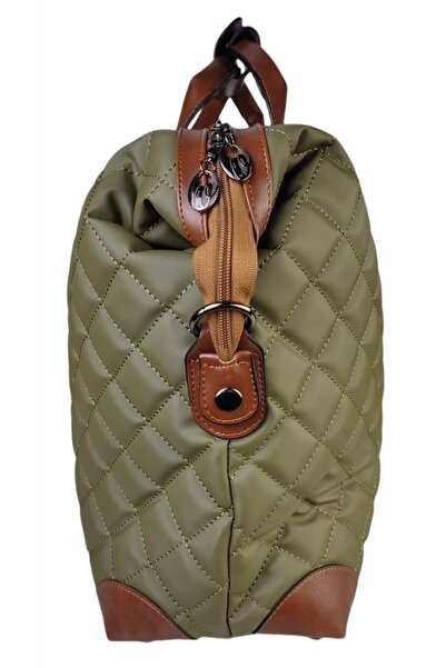 CANARİS Nua Quilted Premium Weekender Mom & Travel Organizer Bag – Large Size Handcrafted Tote