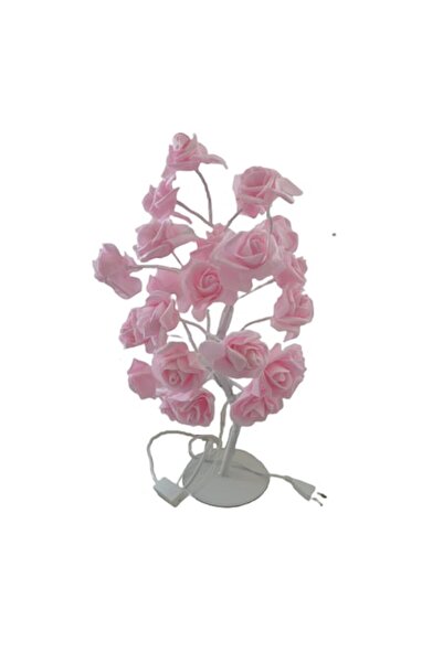 selling depot Brad mic decorativ de Crăciun cu trandafiri, roz,