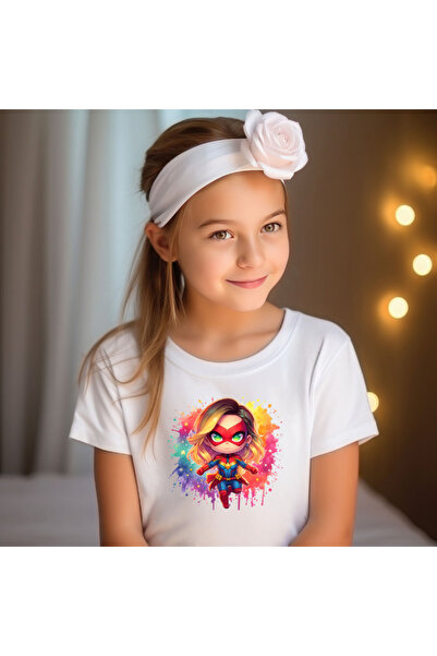 matelio Captain Marvel Kids T-shirt - Energy and Courage