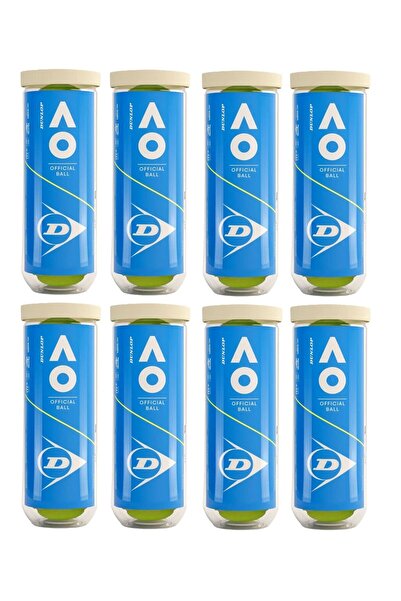 DUNLOP Australian Open 3'lü 8 Kutu Tenis Topu