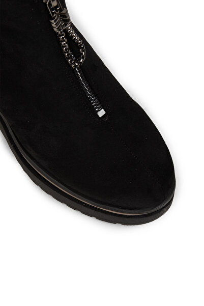 Deery Women's Black Hidden Heel Boots