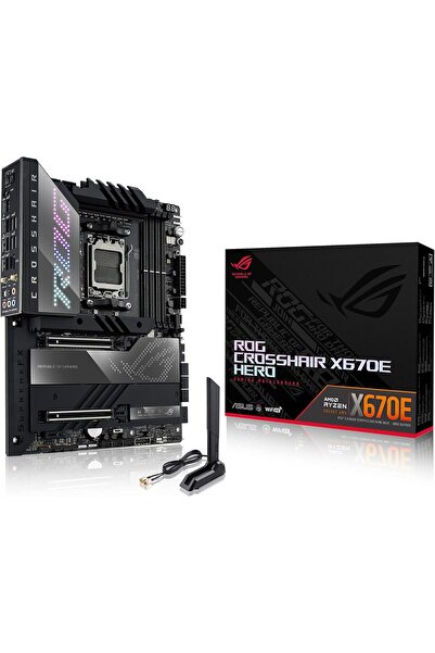 ASUS ROG CROSSHAIR X670E HERO Gaming Motherboard DDR5 - AMD
