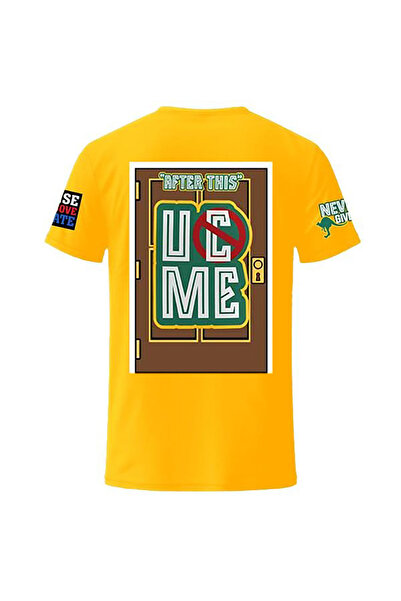 l'eivor John Cena Uc Me Never Give up Printed Cotton T-Shirt