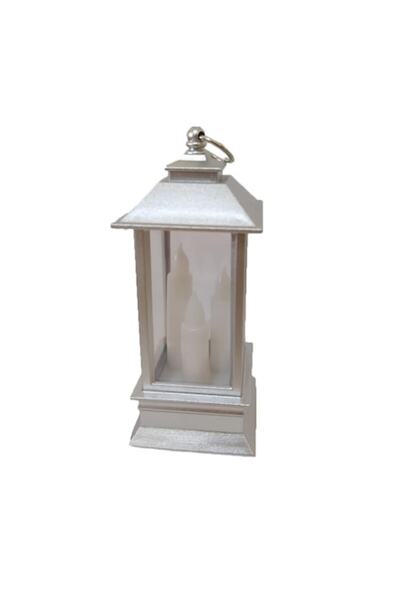 ROHS Felinar decorativ de Crăciun, 130 x 55 mm, model lumânare festivă, bater...