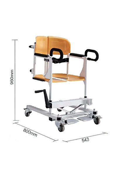 GENERAL Elderly Bath Chair with Rear Opening and Standard Lift