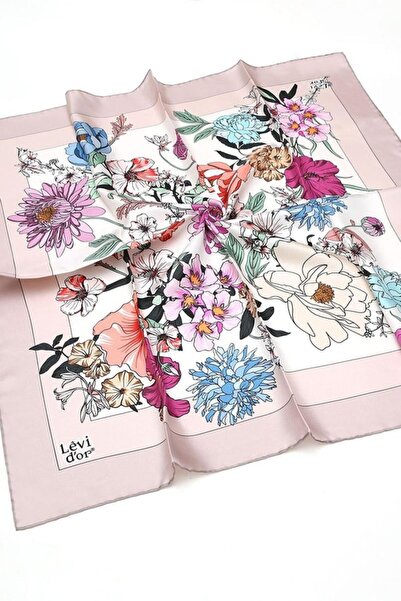 Levidor Twill Saf İpek Eşarp