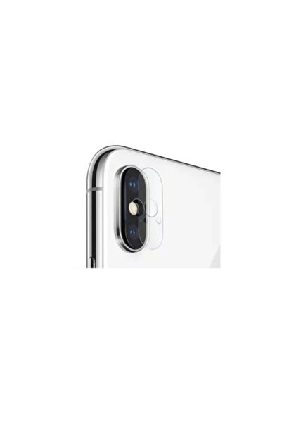 OEM Set of 2 Camera Protectors for iPhone XS Max, Transparent Tempered Glass
