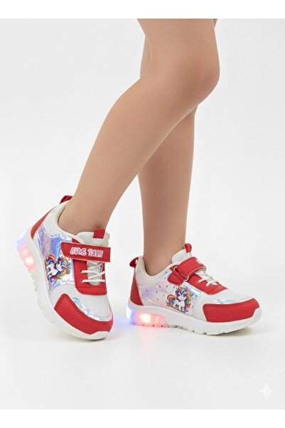 Ersa Spider Men Figured Lighted Elastic Men's Baby Sports Shoes