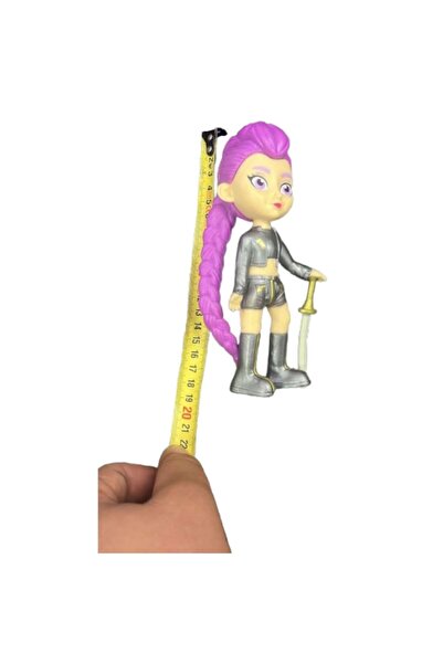 victiny Zoey K-Pop Demon Hunter VICTINY® Figurine, dark black/multicolor, 18-19 cm, cardboard box