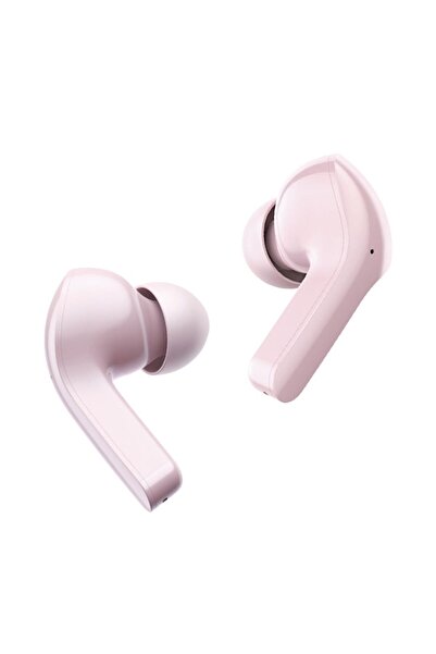 OEM Adaptive Type-C Wireless Earbuds Bluetooth 5.3, IPX4, ENC, LED Display - Soft Rose Lotus