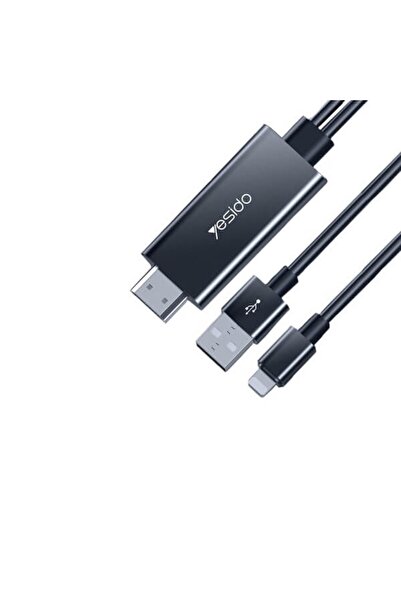 Lito Blind Angle HDMI & USB Cable 1080P, 1.8 m, R46, Silicon Flex