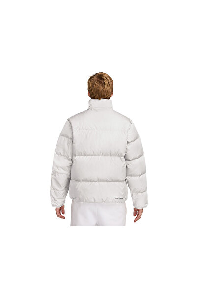 Nike Men's down jacket coat m nk tf club puffer jacket 650 white men's puffer jacket