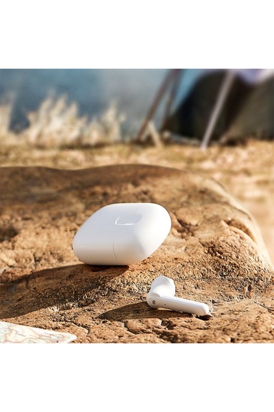 OEM Wireless Waterproof Noise Cancelling Earbuds C52 Silicone Pearl White