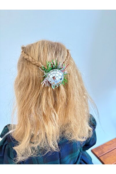 SAKLIDESİGN New Year's Themed Disco Clip Buckle