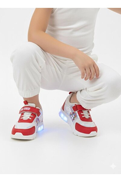 Ersa Spider Men Figured Lighted Elastic Men's Baby Sports Shoes