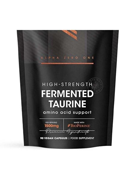 Mahali ALPHA01 L-Taurine 1500mg مع BioPerine - 90 كبسولة نباتية
