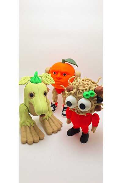 petadora Italian Brainrot - Super D 3-Piece Toy Set