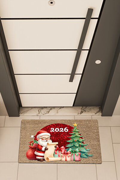 Dormot Yüksek Kaliteli Dijital Baskı, Yeni Yıl, Merry Christmas, Yılbaşı tema...