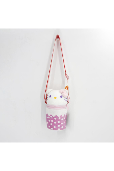 Hello Kitty Hello Kitty cylindrical shoulder bag, ice cream cone 18x8x8 cm