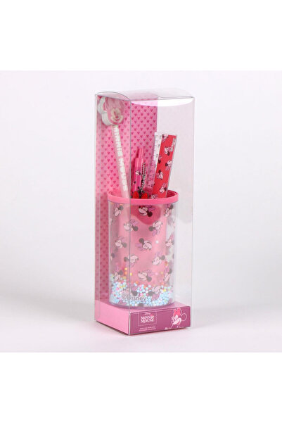 Minnie Mouse Set 5 rechizite Disney cu suport 24.5x14x7 cm
