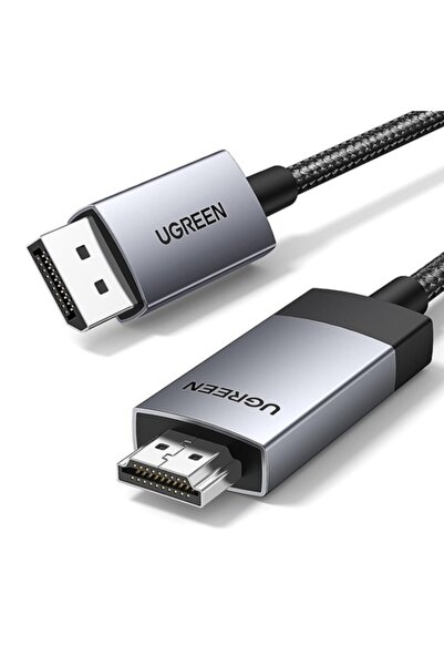 Lito Cablu DisplayPort la HDMI, 4K la 60Hz, 2m, R32, Alumix, Deep Dark