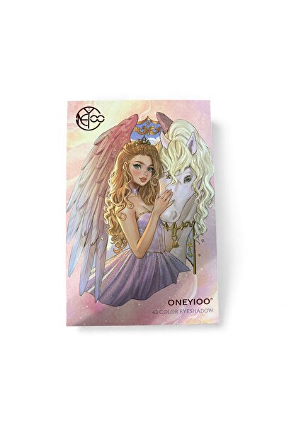 Natavanbutık Oneyioo 43 Renk Unicorn Mat ve Simli Far Paleti – Aydınlatıcılı ...