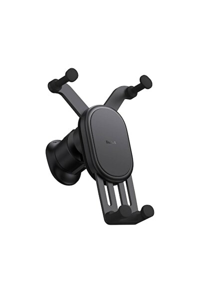 Baseus Phone Holder - Air Vent Mount S48, Silicon Flex, Deep Dark