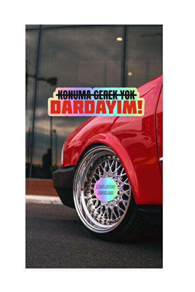 Çağlayan Reklam ملصق زجاج السيارة والدراجة النارية بتقنية الهولوغرام لا يحتاج...