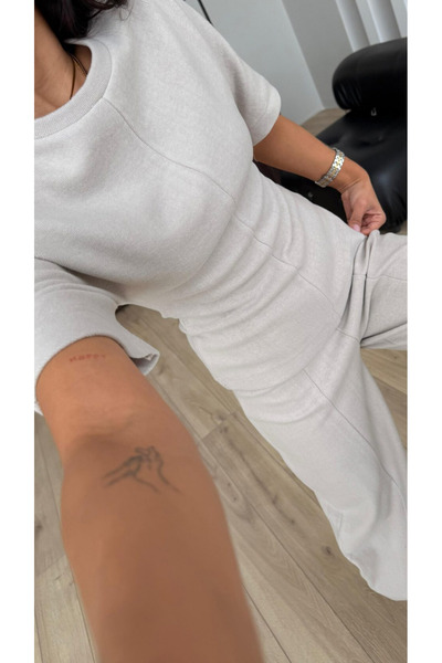 Paw Garage Women's Thessaloniki Fabric Blouse & Balloon - Shalwar Pants Bottom - Top Set